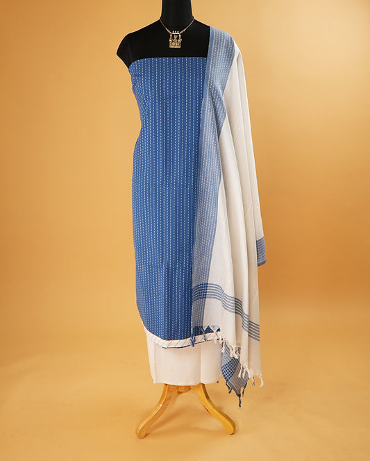 Handloom Cotton Printed Suit Set